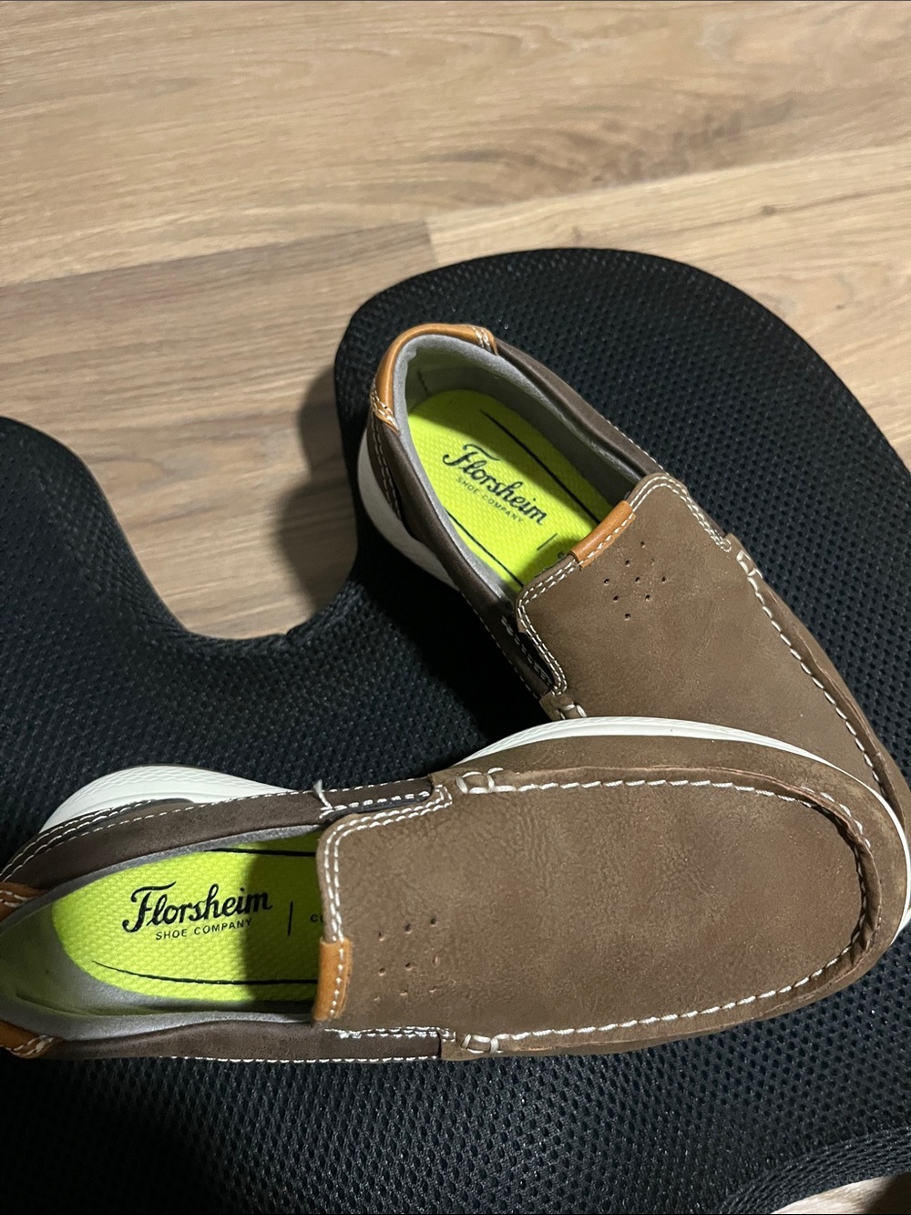 Florsheim Brown Slip-On Moccasin